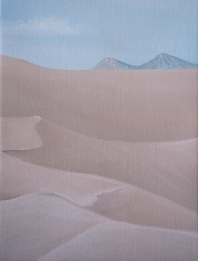 Great Sand Dunes Colorado Painting by Charles Owens