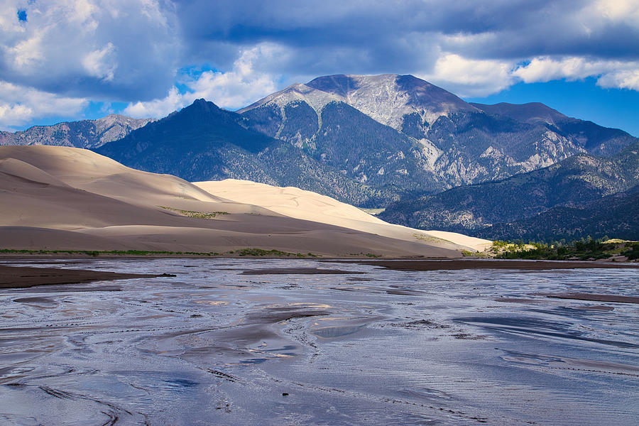 Great Sand Dunes River Photograph by Rollin Buffington - Fine Art America