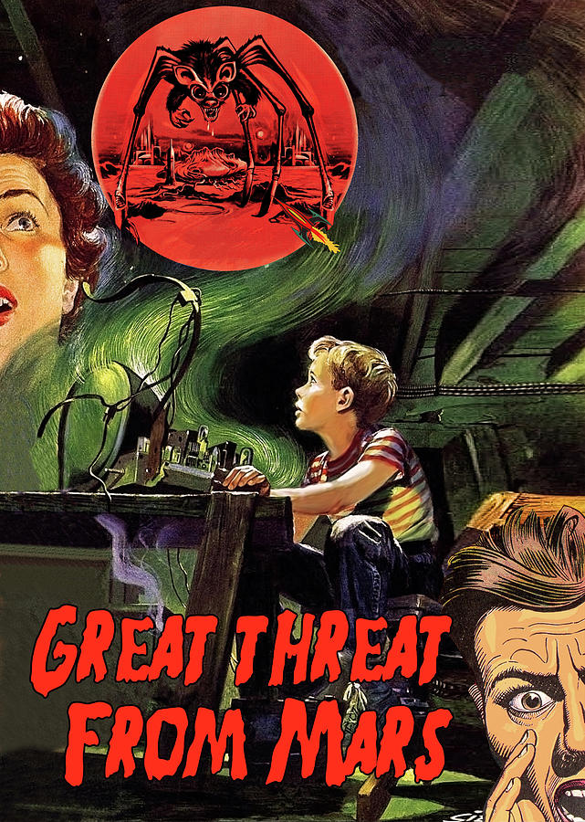 Great Threat from Mars Digital Art by Long Shot