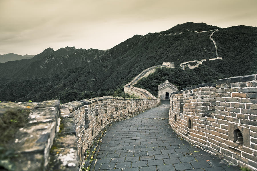 Great Wall of China. Photograph by Merten Snijders