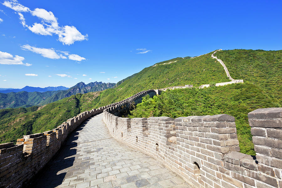 Great Wall of China, Mutianyu, China Photograph by Neale And Judith Clark