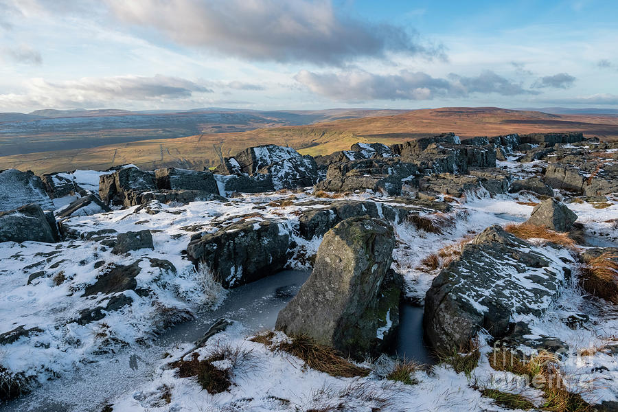 Great Whernside from Kettlewell in the Yorkshire Dales Photograph by ...