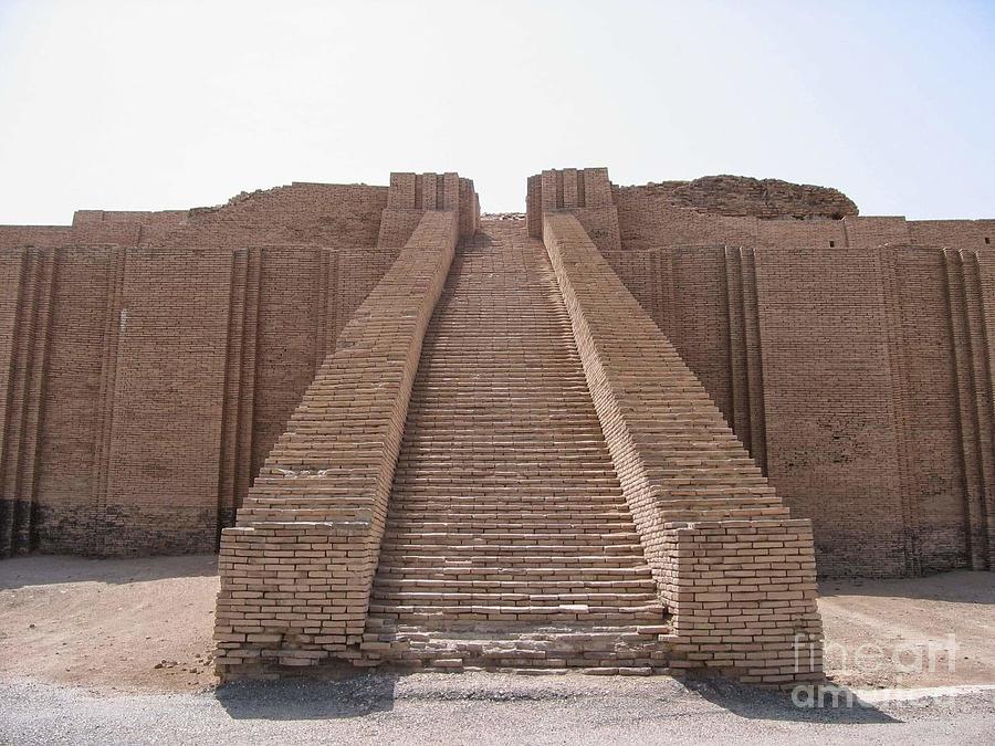 Great Ziggurat of Ur in Nassiriyah Iraq Photograph by Elena Pratt