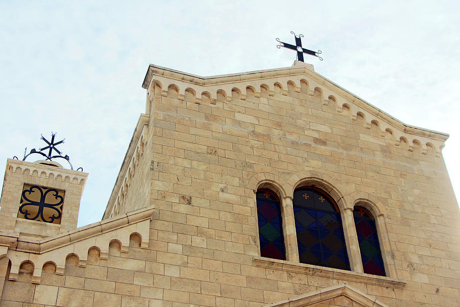 Greek Catholic Melkite Church Crosses Photograph by Munir Alawi