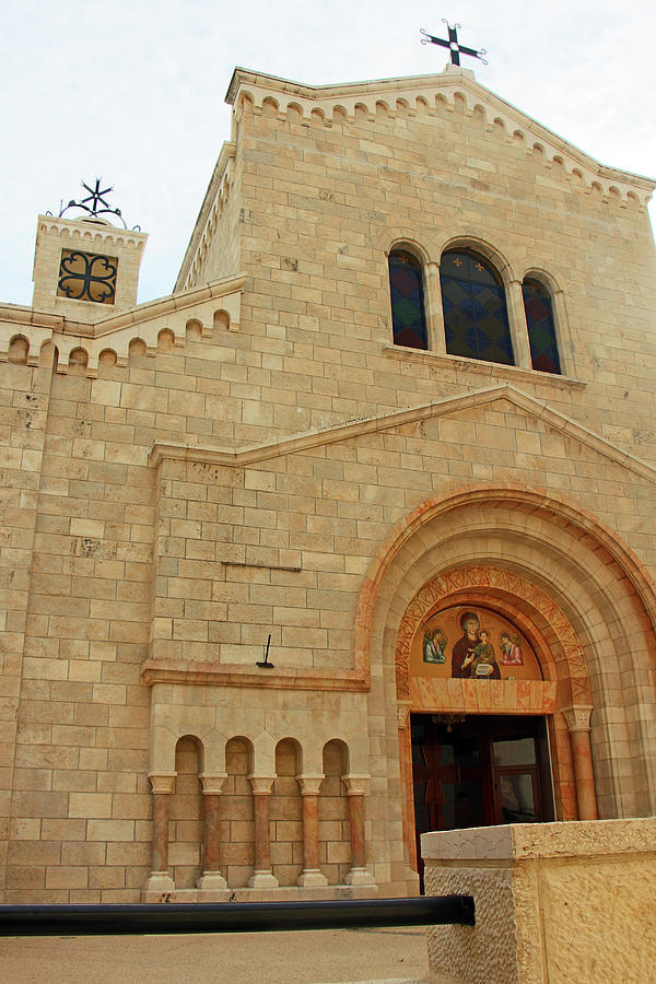 Greek Catholic Melkite Church Windows Photograph By Munir Alawi Fine