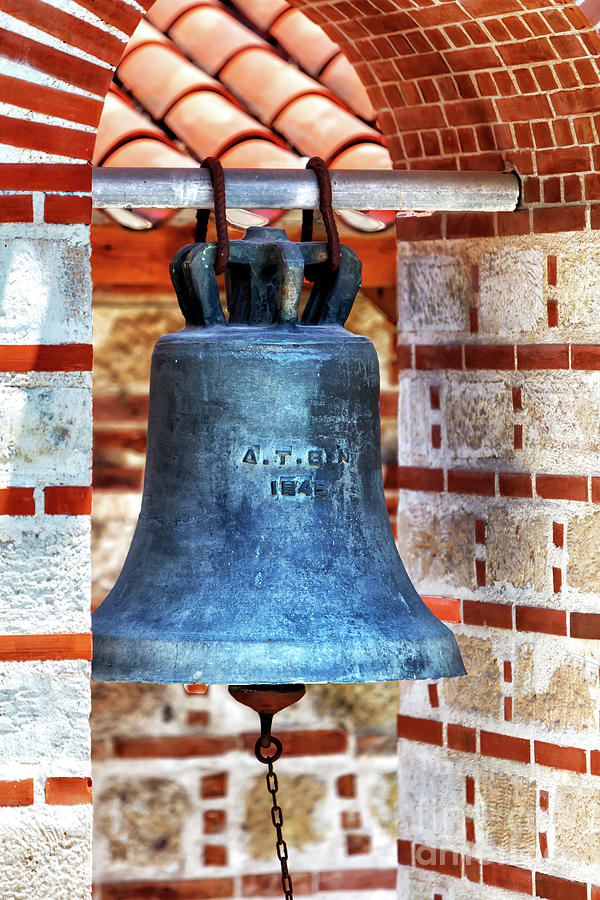 Greek Church Bell in Athens Photograph by John Rizzuto