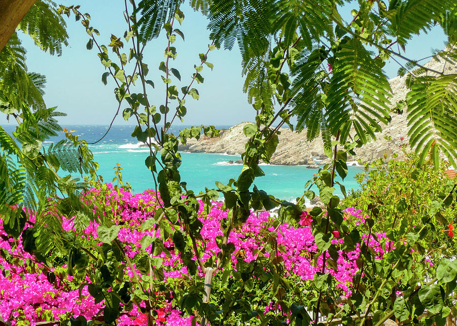 Greek Island View Photograph