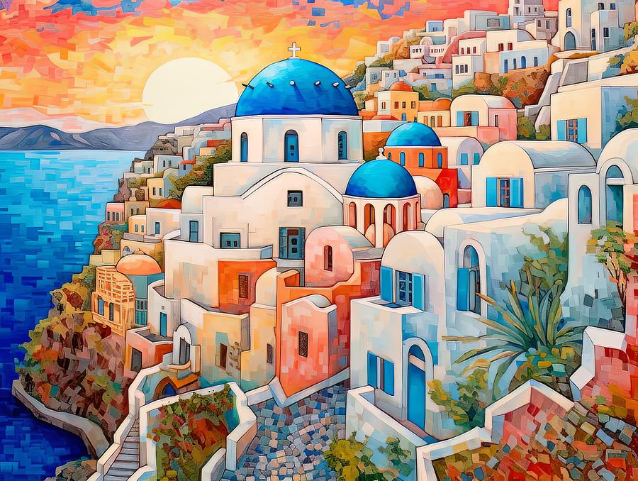 Greek Islands a short story - 11 Digital Art by Sotiris Filippou - Fine ...