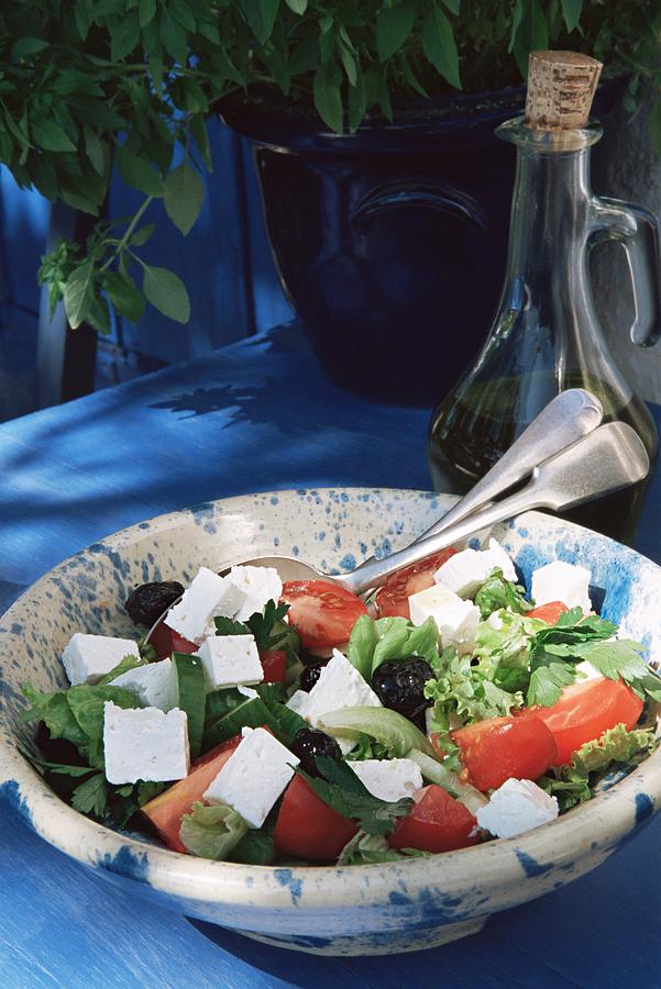Greek salad Photograph by Image Source