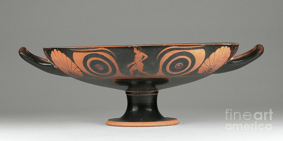 Greek Terracotta Cup, c515 BC Ceramic Art by Granger