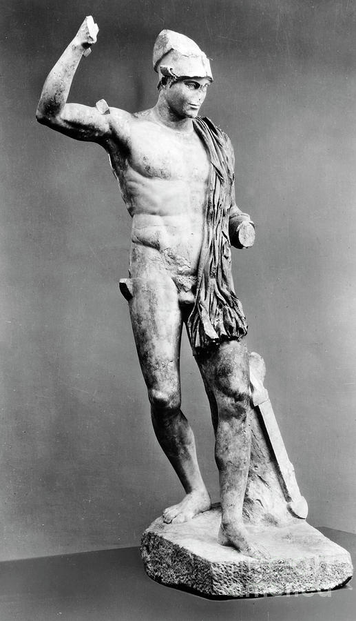 Greek Warrior, 440-430 B.c. Sculpture by Granger
