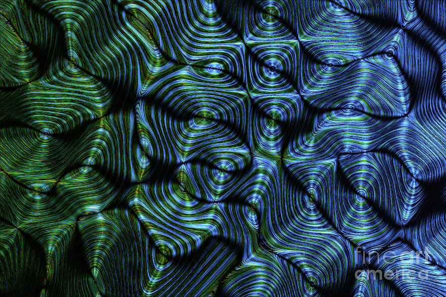 Green and Blue #4 Digital Art by Paul Hunn