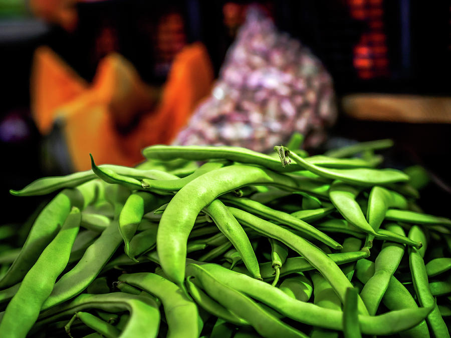 Green Beans Photograph by Luis Vasconcelos