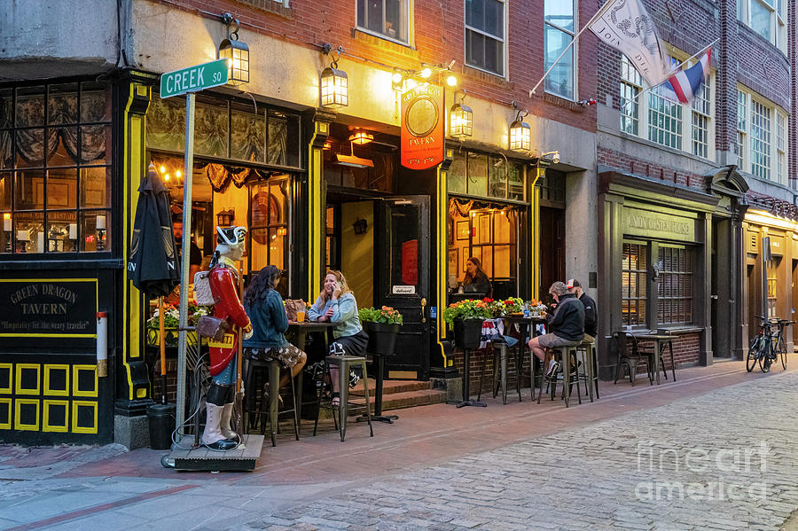 Green Dragon Tavern in Boston  Photograph by Bob Phillips