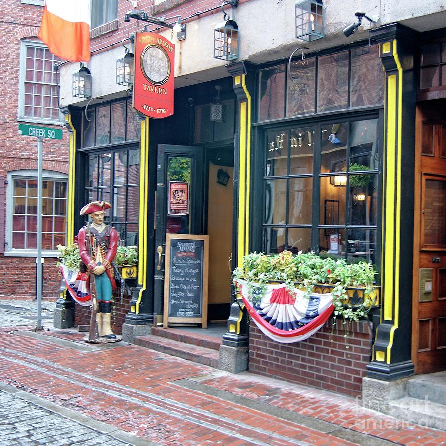 Green Dragon Tavern in Boston Photograph by David Birchall