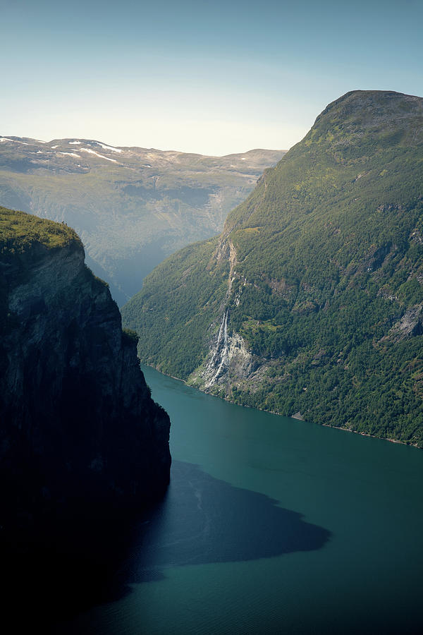 Nature Photograph - Green Fjord by Nicklas Gustafsson