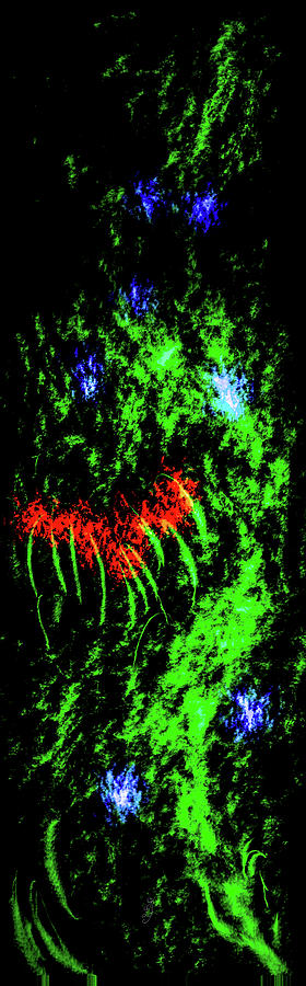 Green Glow #k9 Digital Art