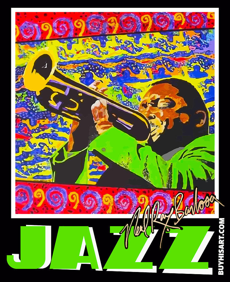 Green Jazz Machine  Digital Art by Neal Barbosa