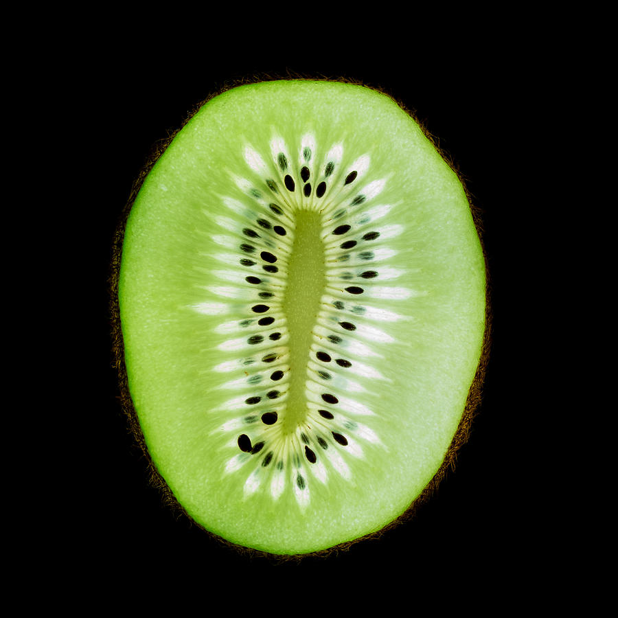 Green Kiwi Photograph by Bj S