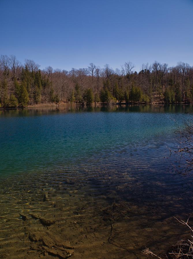 Green Lakes State Park Clear Water Views Photograph by Kerri Batrowny ...