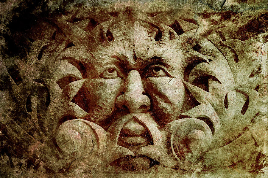 Green Man Photograph by Bud Simpson