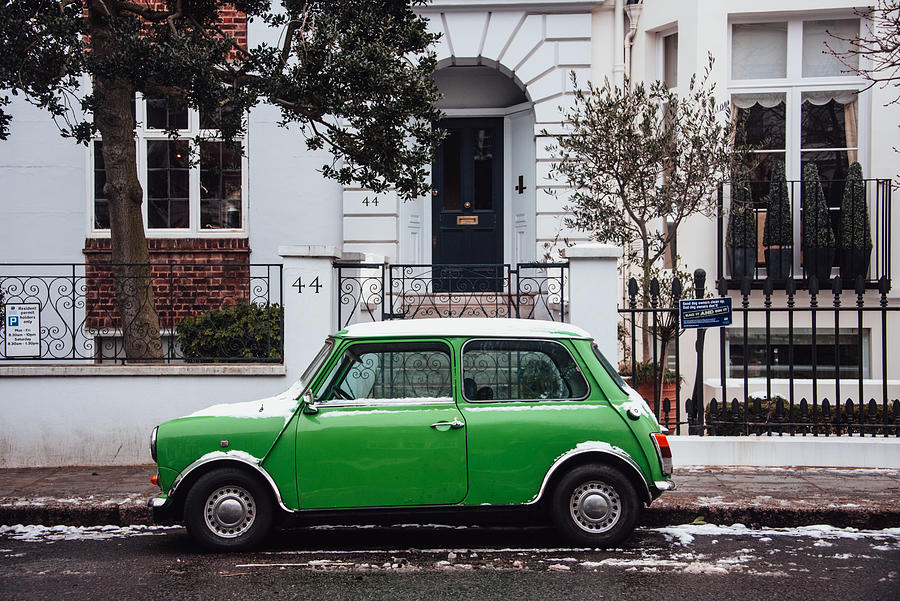 Green Mini car Photograph by MarioGuti