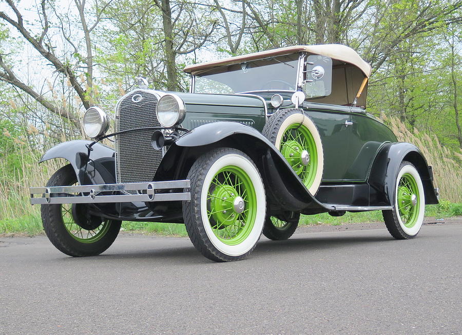 Green Model A Photograph by Wayne Woodruff - Pixels