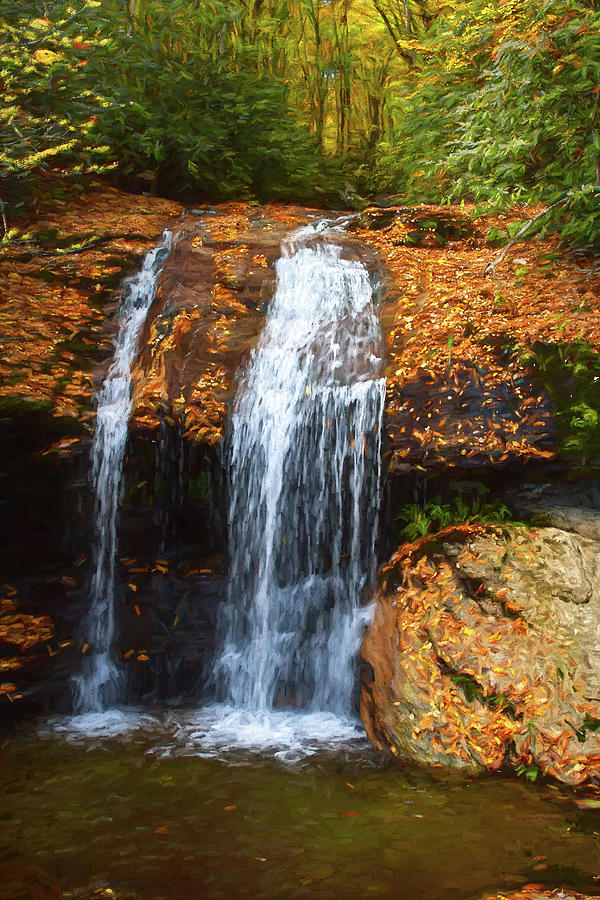 Green Mountain Creek Falls Photograph by John Haldane