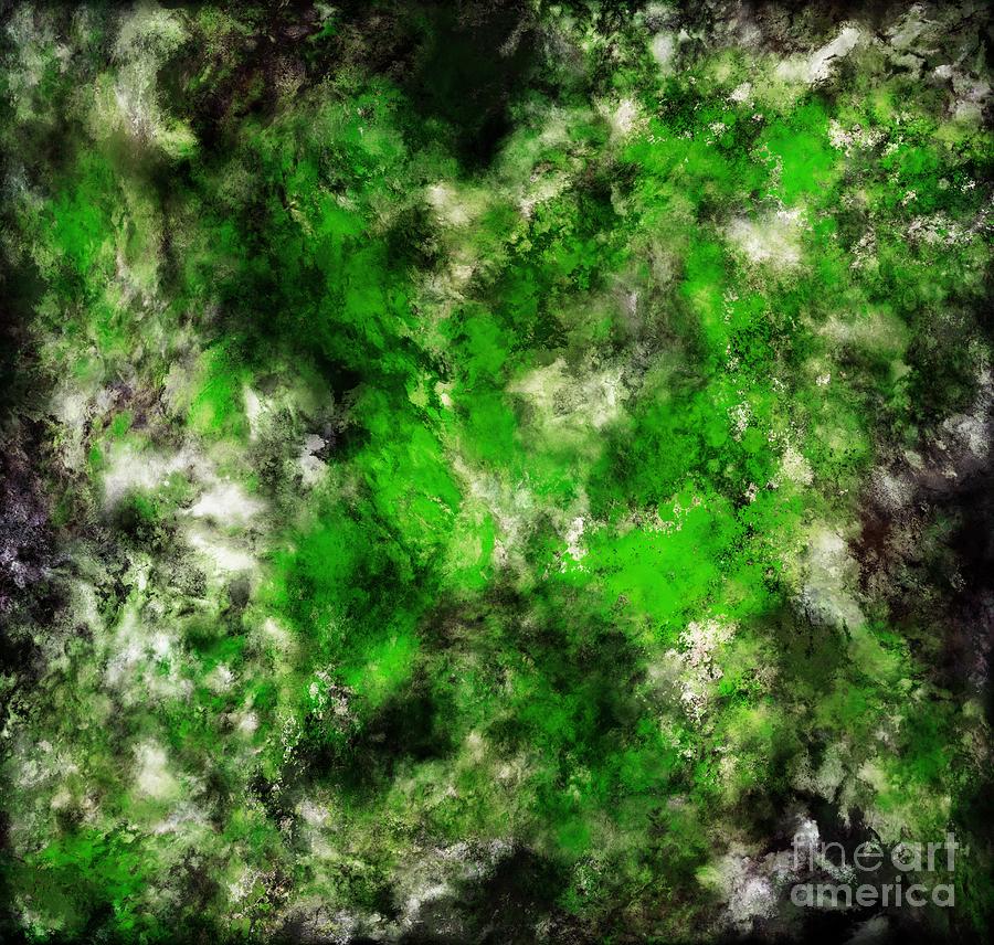 Green noise Digital Art by Keith Mills
