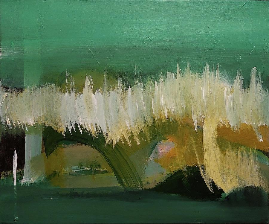 Green room 2  Painting by Joackim Schou Dahle