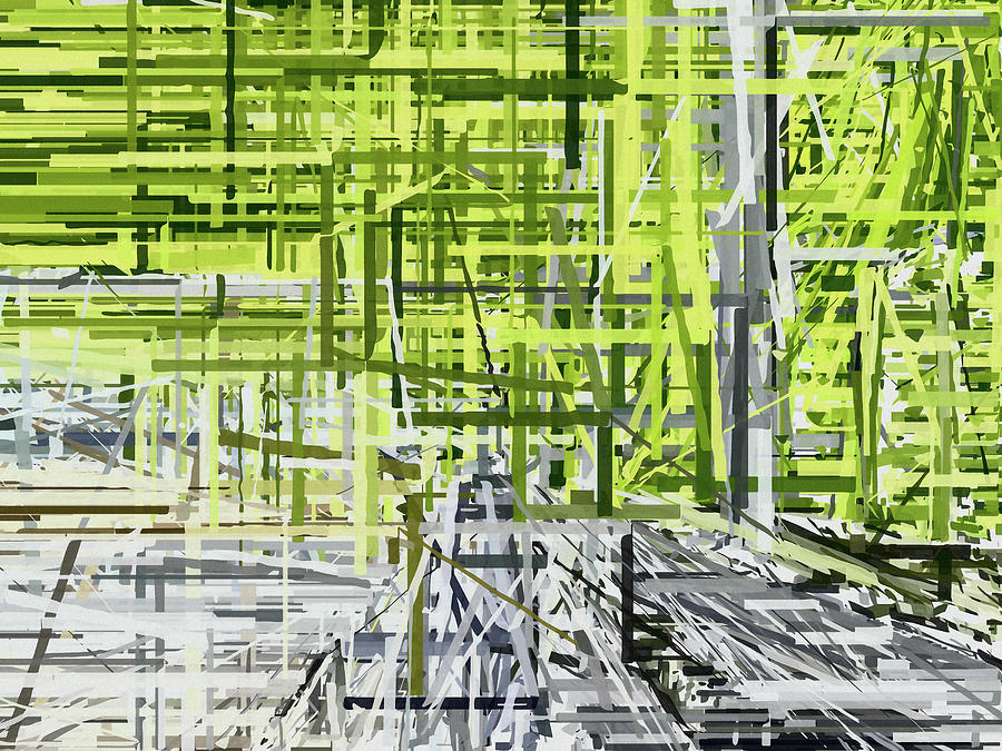 Green Shoots Digital Art by David Hansen