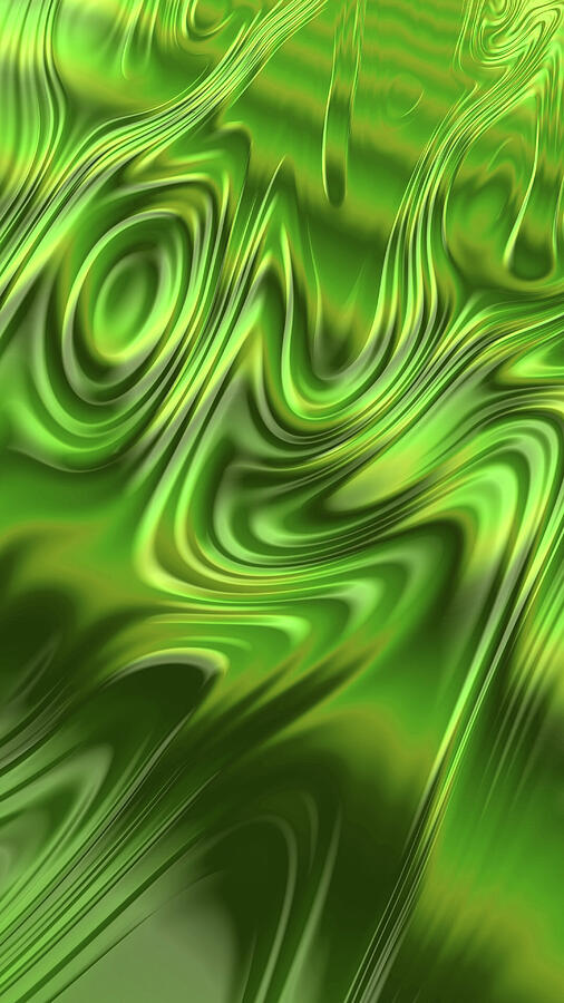 Green Slime Fractal Abstract Digital Art by Shelli Fitzpatrick Green Slime Fractal Abstract Digital Art by Shelli Fitzpatrick