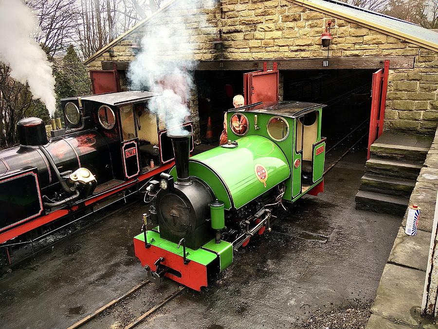 Green Steam Photograph by Gordon James