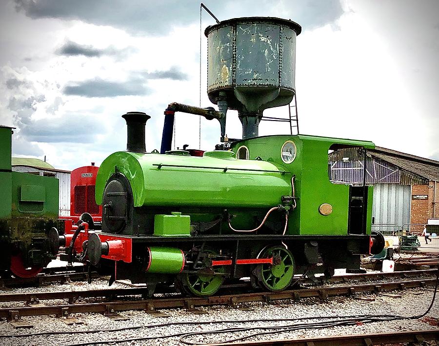Hudswell Clarke 1742 Millom Steam Locomotive  Photograph by Gordon James