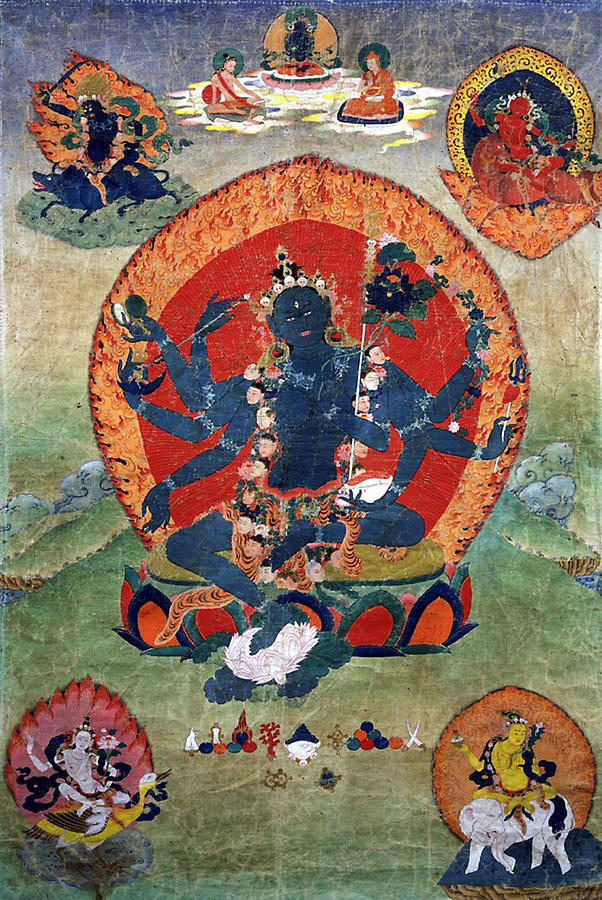 Buddha Digital Art - Green Tara Tibetan Buddhist Religious by Reynam Bradley