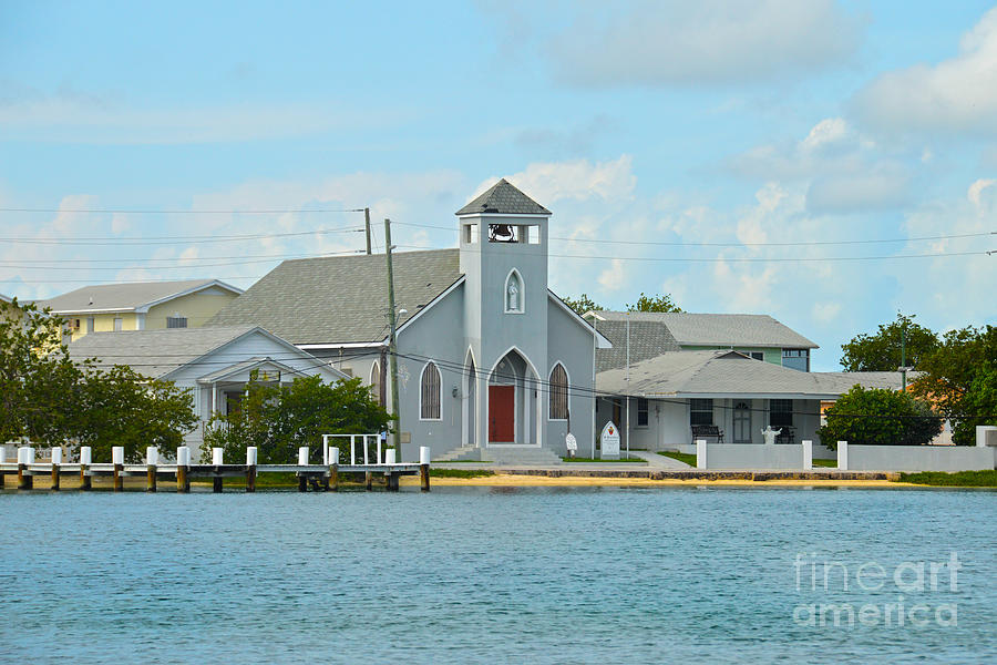 Green Turtle Cay Church Photograph