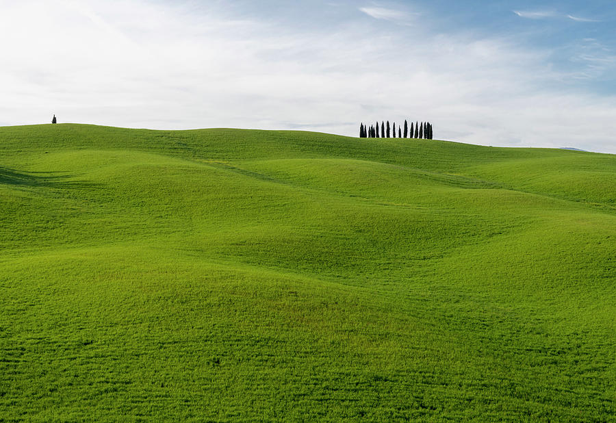 Green ValDorcia in spring Photograph by Pietro Ebner