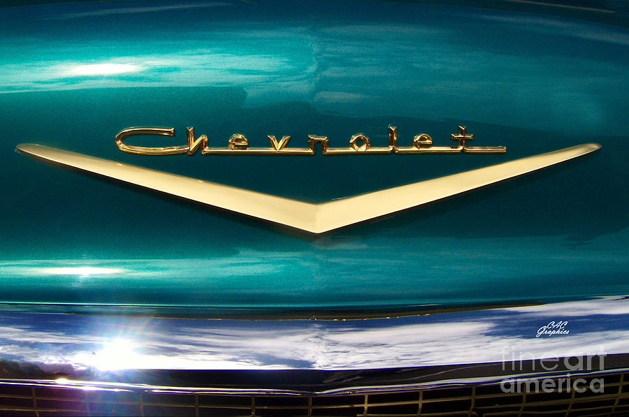 Vintage Green Chevy 2 Photograph by CAC Graphics