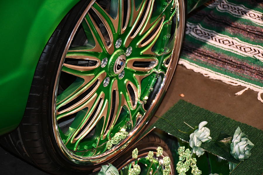 green machine rear wheels