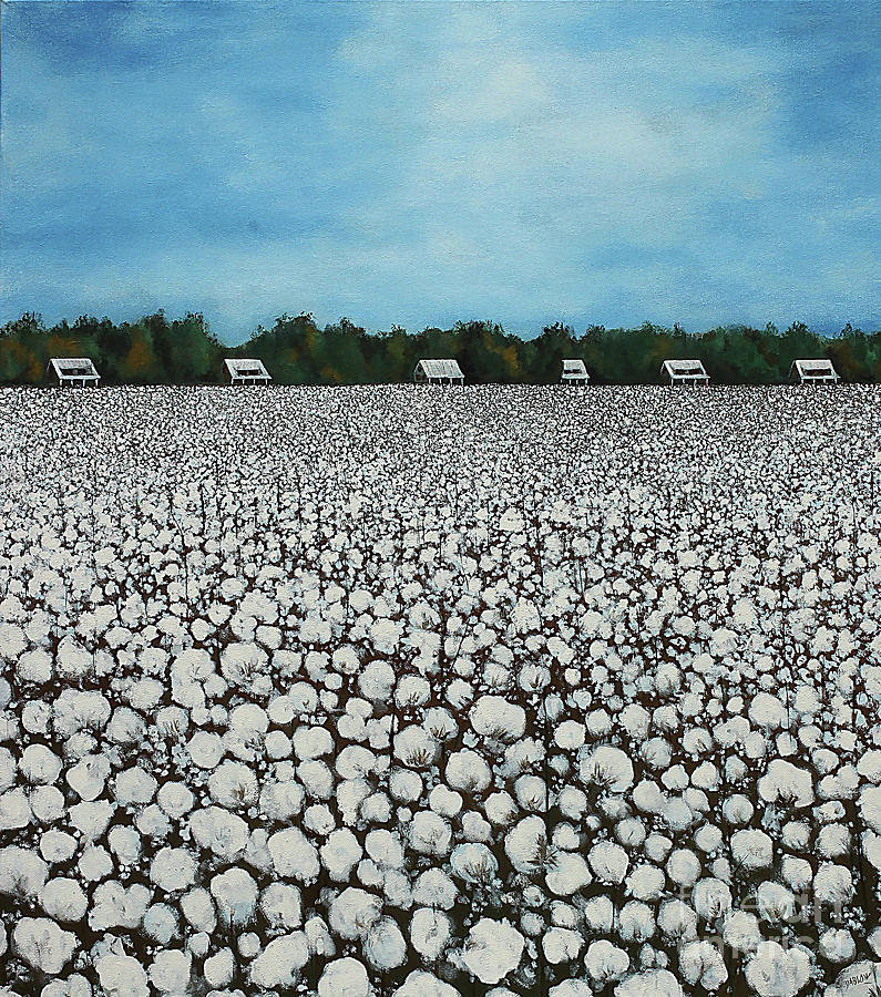 Greenfield Blues Painting by Patrick Dablow
