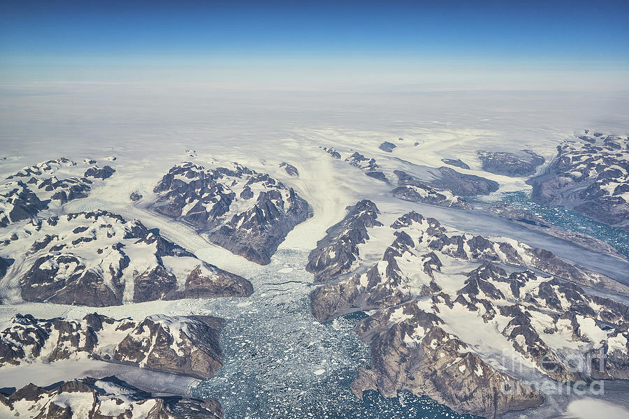 Greenland Glacier Photograph by Brian Kamprath