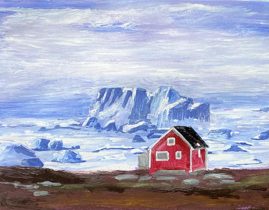 Greenland Painting by Masha Batkova