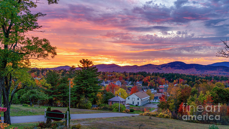 Greenville Fall Sunset Photograph by Craig Shaknis