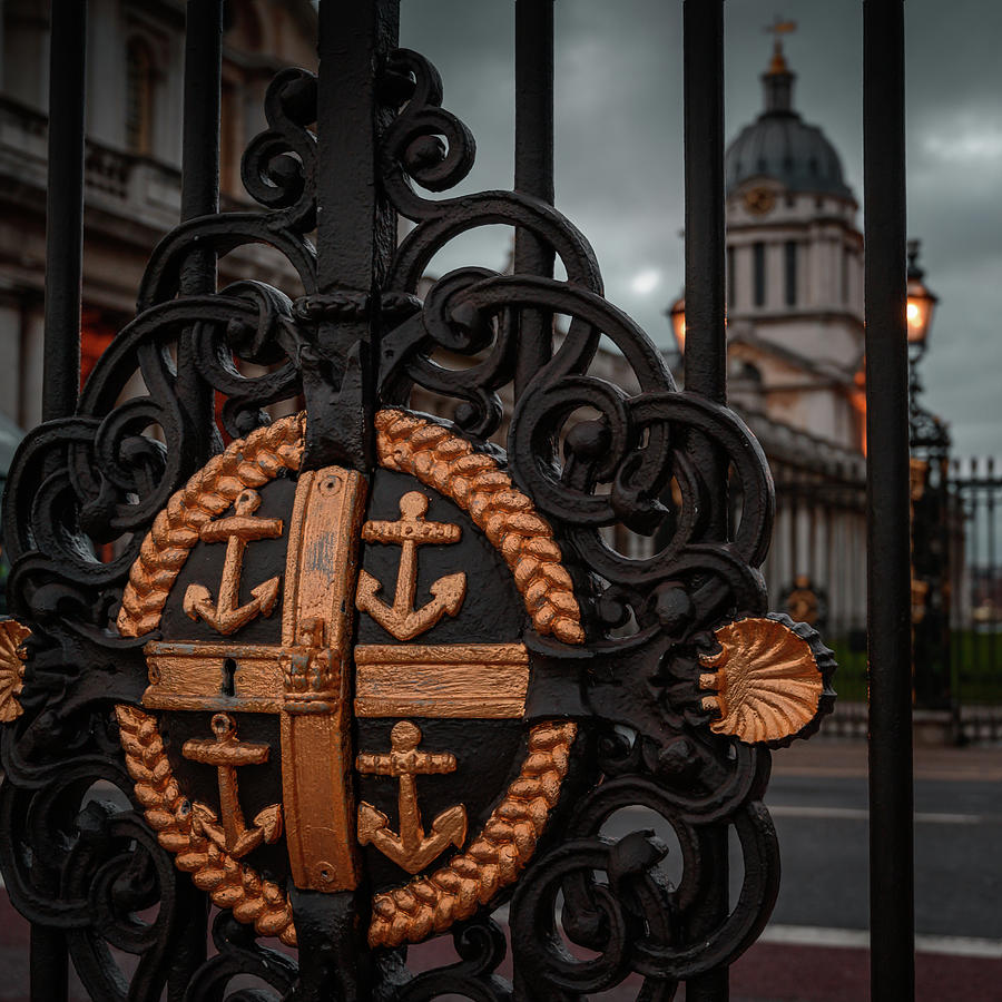 London Photograph - Greenwich Park Gate by Berangere Bentz