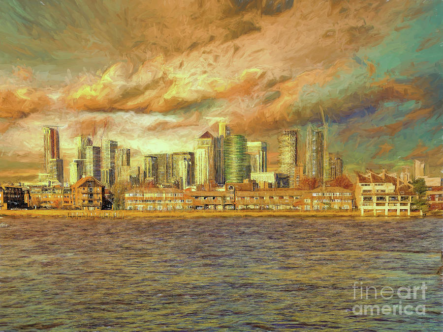 Greenwich skyline by Leigh Kemp Greenwich skyline by Leigh Kemp