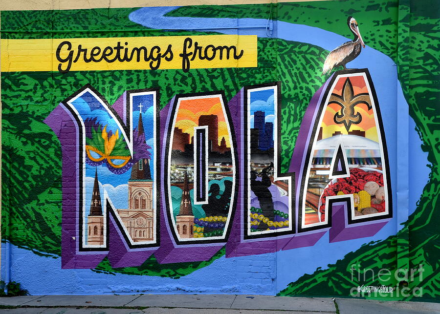 Greetings From New Orleans Photograph by Tru Waters