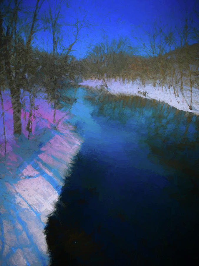 Greetings From Winter Digital Art By Edward Landen Fine Art America