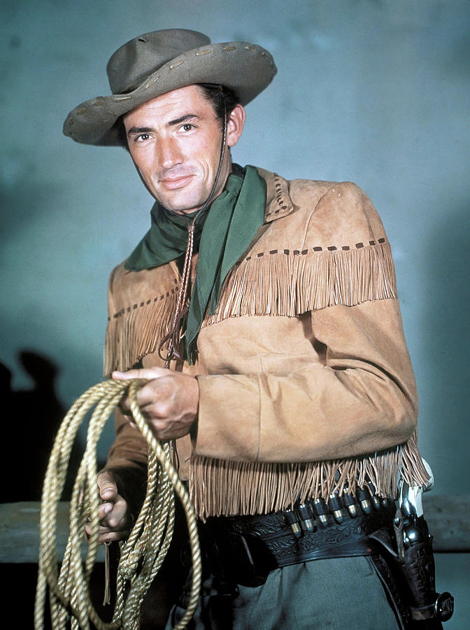 GREGORY PECK in DUEL IN THE SUN -1946-, directed by KING VIDOR. Photograph by Album