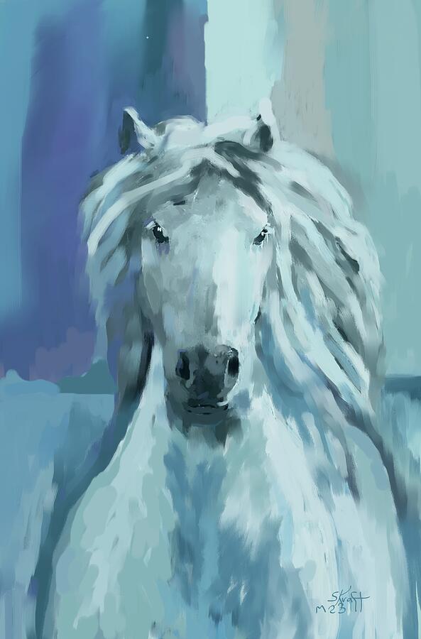 Gregs Arabian Painting by Sonja Kraft Gregs Arabian Painting by Sonja Kraft