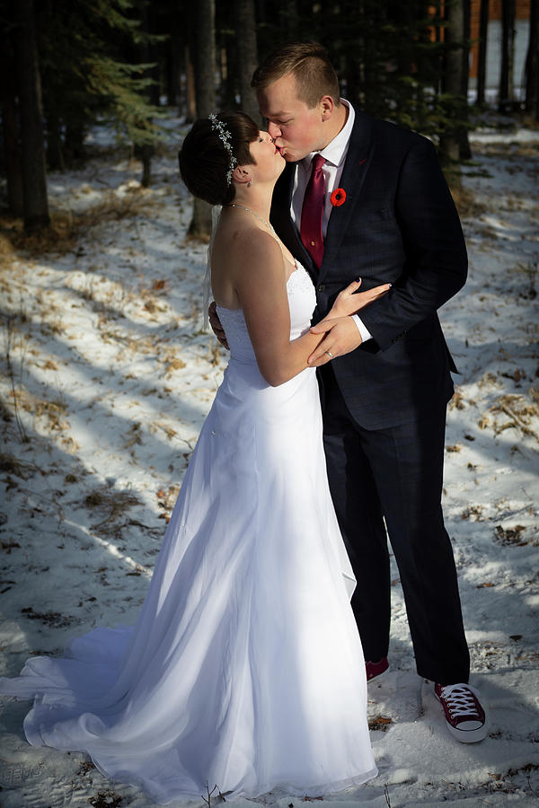 Gregs Winter Wedding Photograph by Jim Whitley